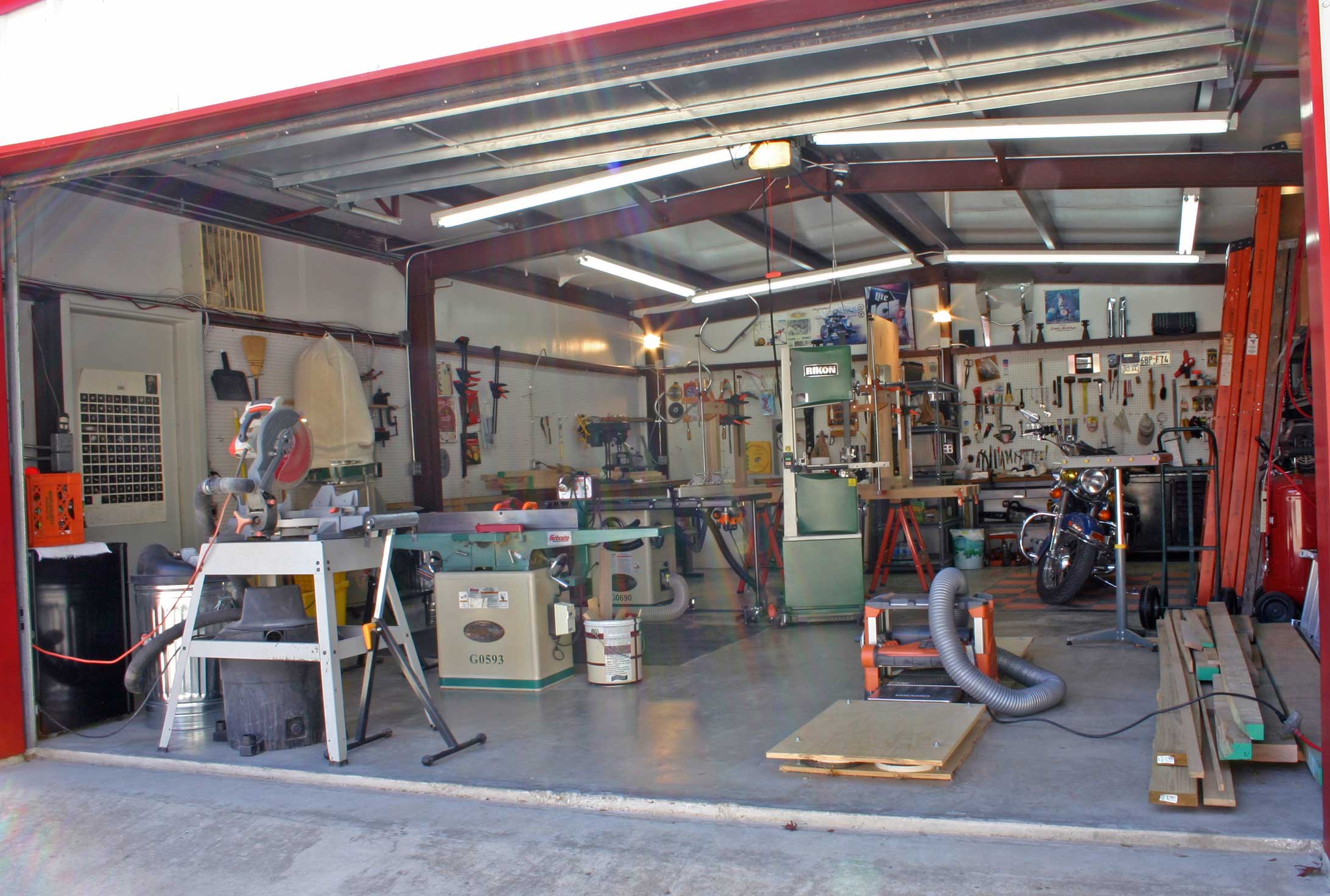 Garage Workshop Layout Ideas