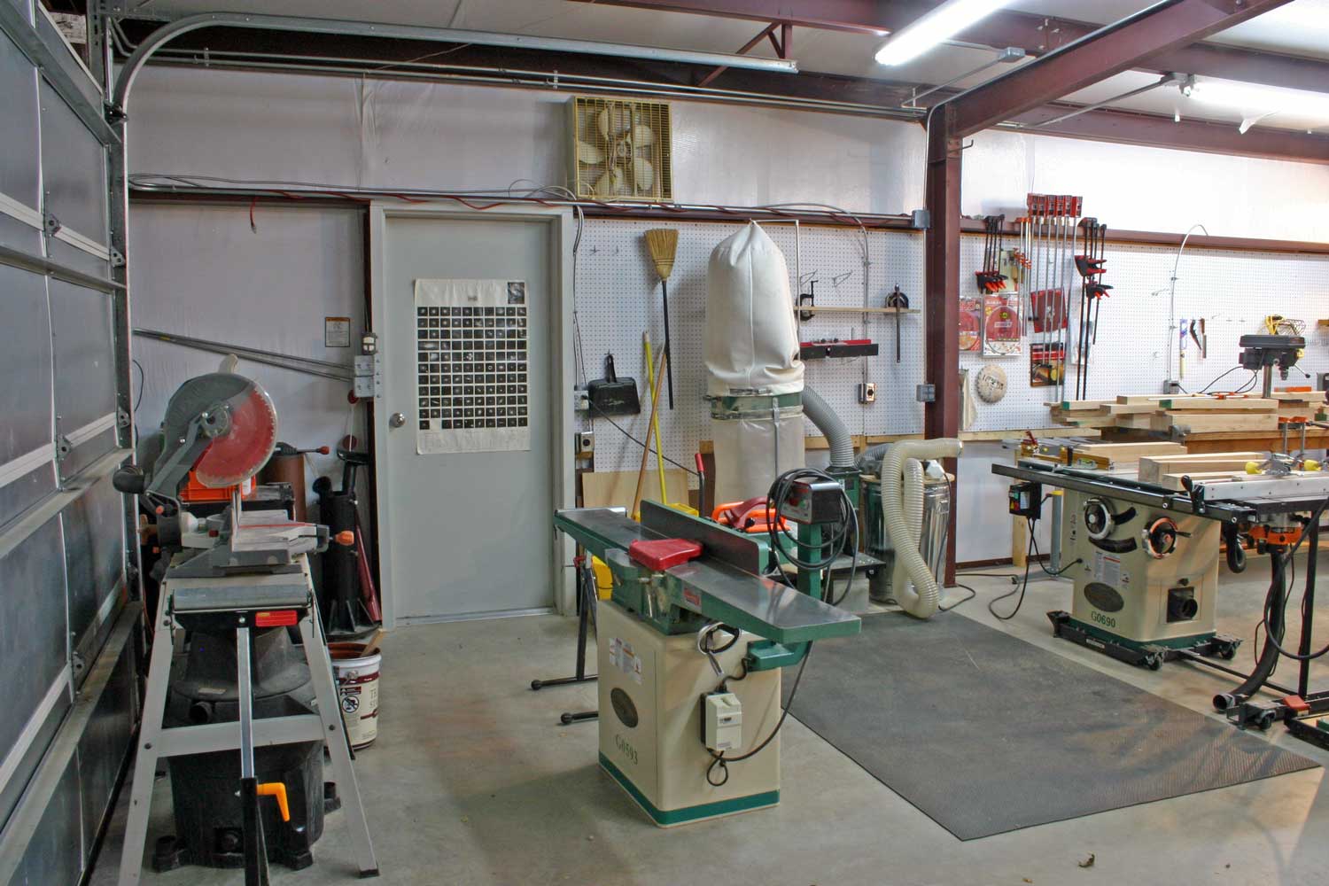 Woodworking Shop Layout Ideas